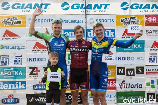 Další díl cyklistické Giant ligy zvládl nejlépe Jan Ryba