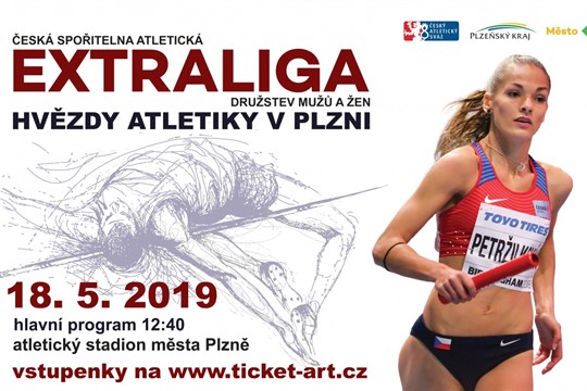 Maslák, Hejnová či Staněk. Plzeň bude hostit atletickou elitu
