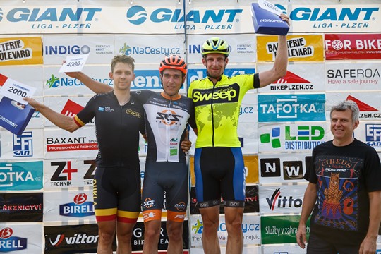 Další díl cyklistické Giant ligy opanoval Adam Ťoupalík