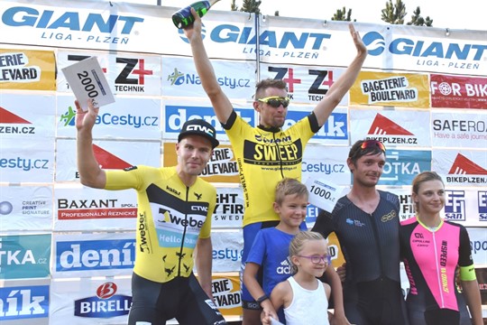 V dalším díle cyklistické Giant ligy vyhrál opět Martin Boubal