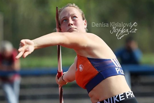 Plzeňská atletika posiluje své řady, přichází talentovaná oštěpařka
