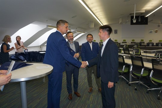 Mladé sportovce ocenilo vedení centrálního obvodu