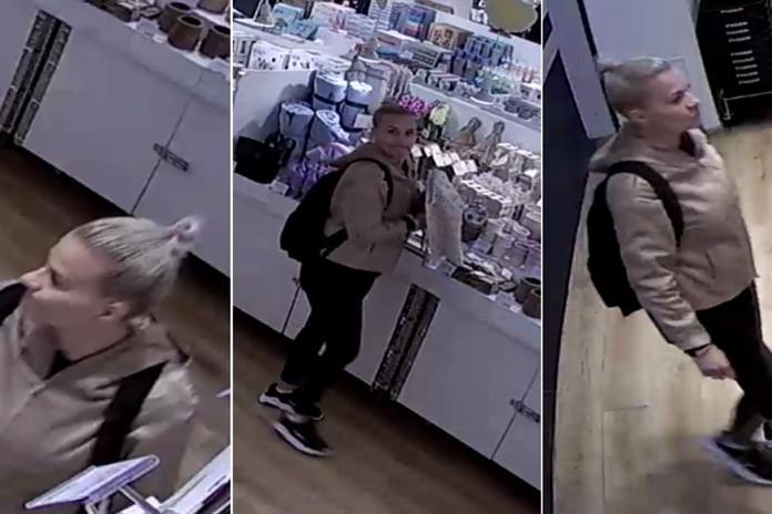 Policisté hledají zlodějku peněženky z OC Plaza. Poznáváte ženu na fotografiích?