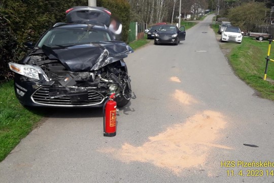 Na přejezdu v Blatnici na severním Plzeňsku se srazil vlak s autem!