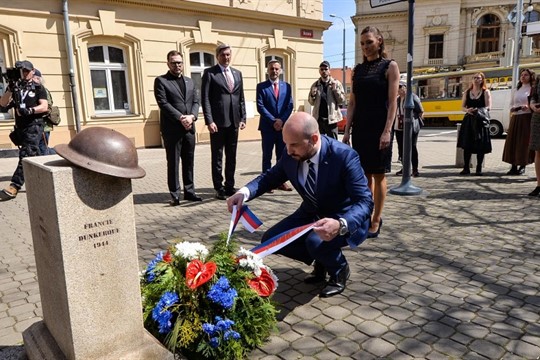 Pietní akty zahájily letošní Slavnosti svobody!