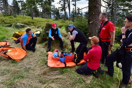 Horští záchranáři ze Šumavy se připravují letní sezónu