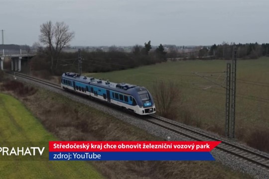 Středočeský kraj chce obnovit železniční vozový park
