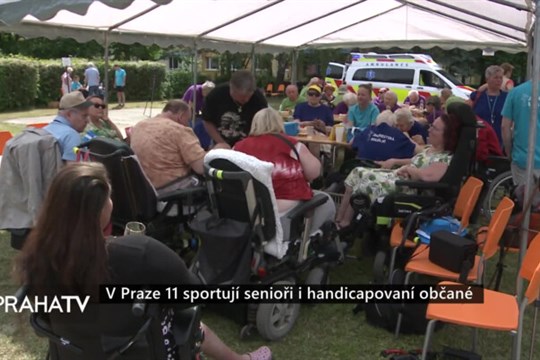 V Praze 11 sportují senioři i handicapovaní občané