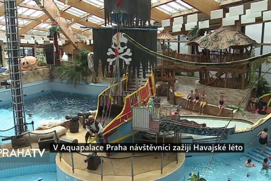 V Aquapalace Praha návštěvníci zažijí Havajské léto