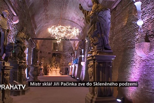 Mistr sklář Jiří Pačinka zve do Skleněného podzemí