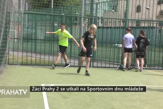 Žáci Prahy 2 se utkali na Sportovním dnu mládeže