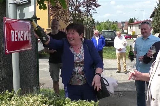 V Lomnici pojmenovali ulici po významném sportovci