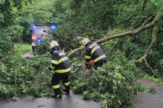 Aktualizováno: Plzeňský kraj zasáhly silné bouřky, na Sušicku a Klatovsku padají stromy!
