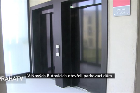 V Nových Butovicích otevřeli parkovací dům