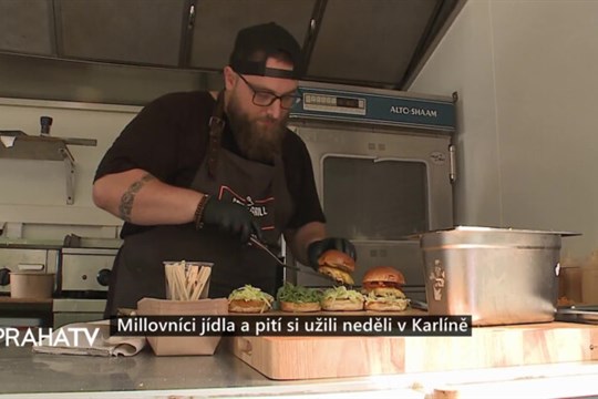 Millovníci jídla a pití si užili neděli v Karlíně