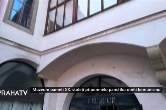 Muzeum paměti XX. století připomnělo památku obětí komunismu
