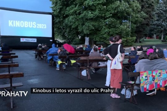 Kinobus i letos vyrazil do ulic Prahy