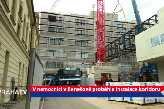 V nemocnici v Benešově proběhla instalace koridoru