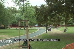 Park Solidarita V Praze 10 prošel revitalizací