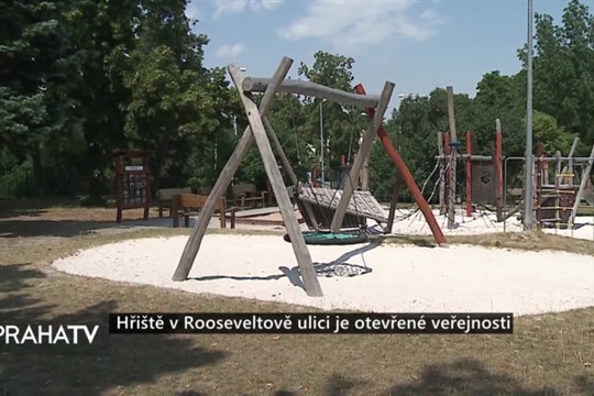 Hřiště v Rooseveltově ulici je otevřené veřejnosti