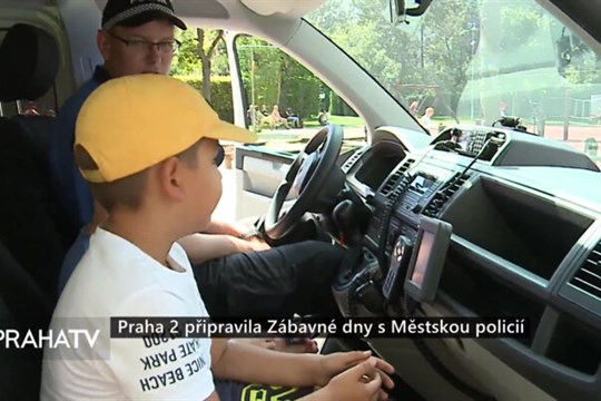 Praha 2 připravila Zábavné dny s Městskou policií
