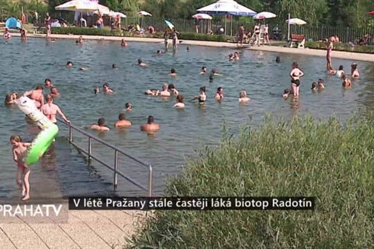 V létě Pražany stále častěji láká biotop Radotín