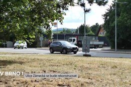 Zámecká ulice v Kuřimi se bude týden rekonstruovat