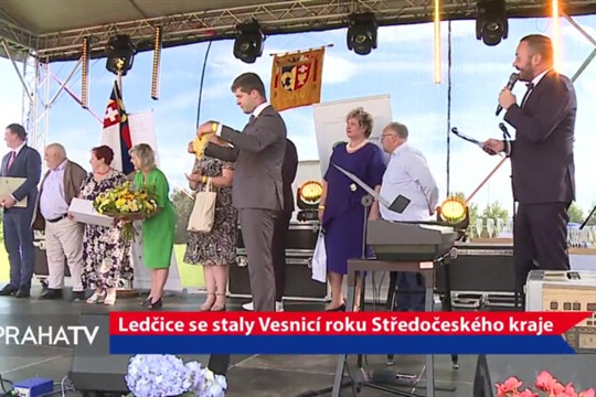 Ledčice se staly Vesnicí roku Středočeského kraje