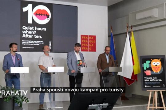 Praha spouští novou kampaň pro turisty