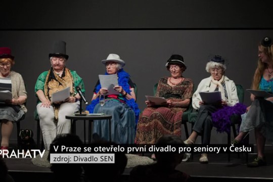 V Praze se otevřelo první divadlo pro seniory v Česku