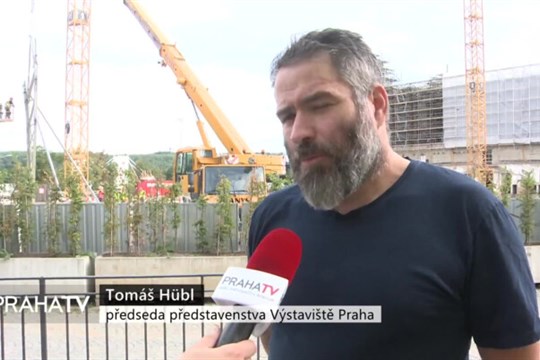 Rekonstrukce Průmyslového paláce pokračuje