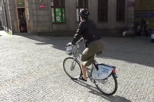 O sdílená kola v kraji roste zájem