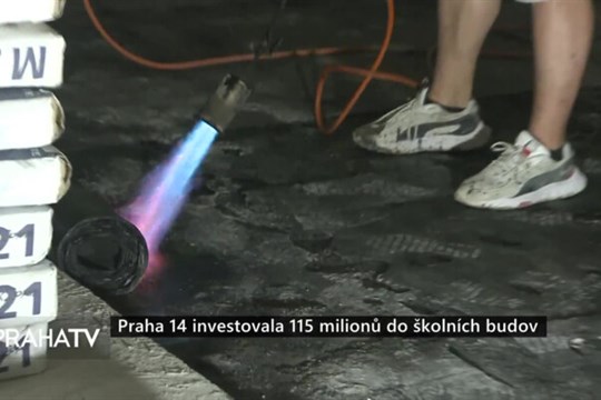Praha 14 investovala 115 milionů do školních budov