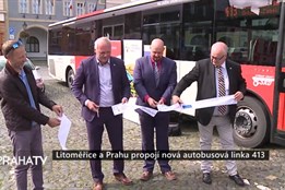 Litoměřice a Prahu propojí nová autobusová linka 413