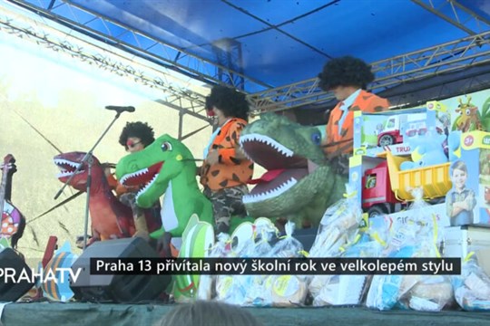 Praha 13 přivítala nový školní rok ve velkolepém stylu