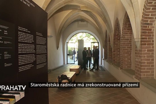 Staroměstská radnice má zrekonstruované přízemí