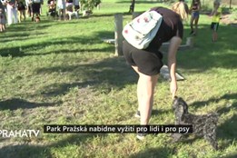 Park Pražská nabídne vyžití pro lidi i pro psy