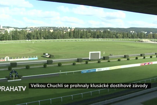 Velkou Chuchlí se prohnaly klusácké dostihové závody