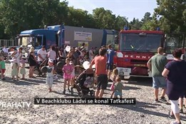 V Beachklubu Ládví se konal Taťkafest