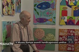 V Muzeu Kampa ocenili handicapované umělce