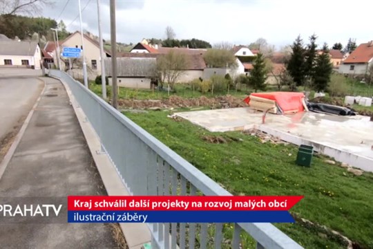 Kraj schválil další projekty na rozvoj malých obcí