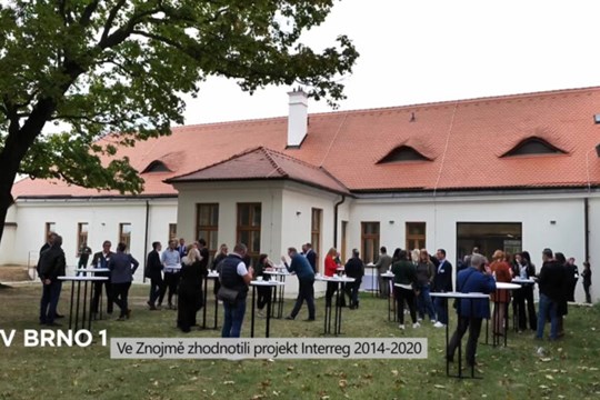 Ve Znojmě zhodnotili program Interreg 2014-2020