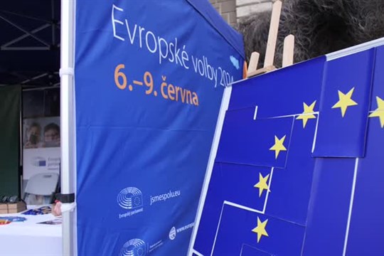 Dýňovou neděli navštívil stánek Europarlamentu