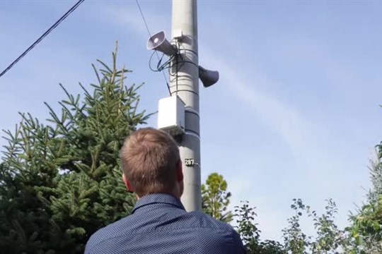 V Hrádku modernizují informační varovný systém