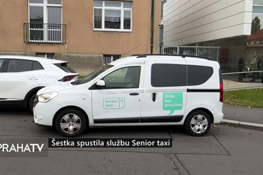 Šestka spustila službu Senior taxi