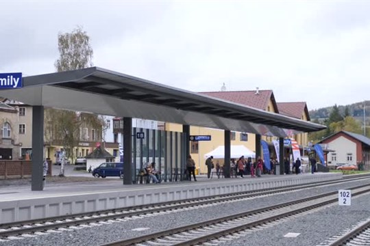 V Semilech obnovili nádraží za skoro 220 milionů