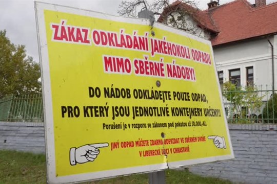 Chrastava čelí nárůstu počtu černých skládek