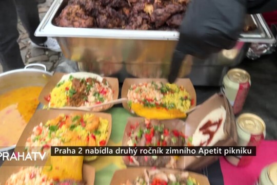 Praha 2 nabídla druhý ročník zimního Apetit pikniku