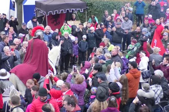 Města v Libereckém kraji oslavila svatého Martina