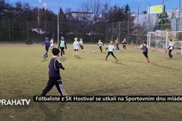 Fotbalisté z SK Hostivař se utkali na Sportovním dnu mládeže